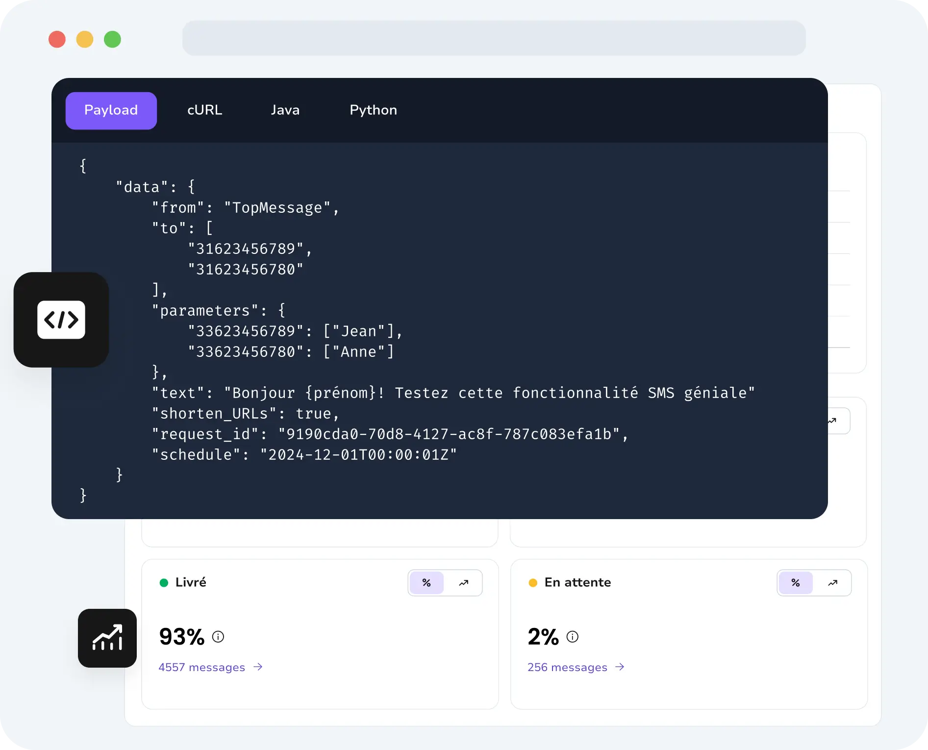 Un homme se promène dans la rue en lisant un SMS de rappel pour son rendez-vous.